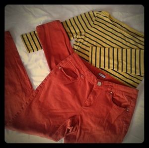 New Directions Weekend Pants, 10x30, Orange